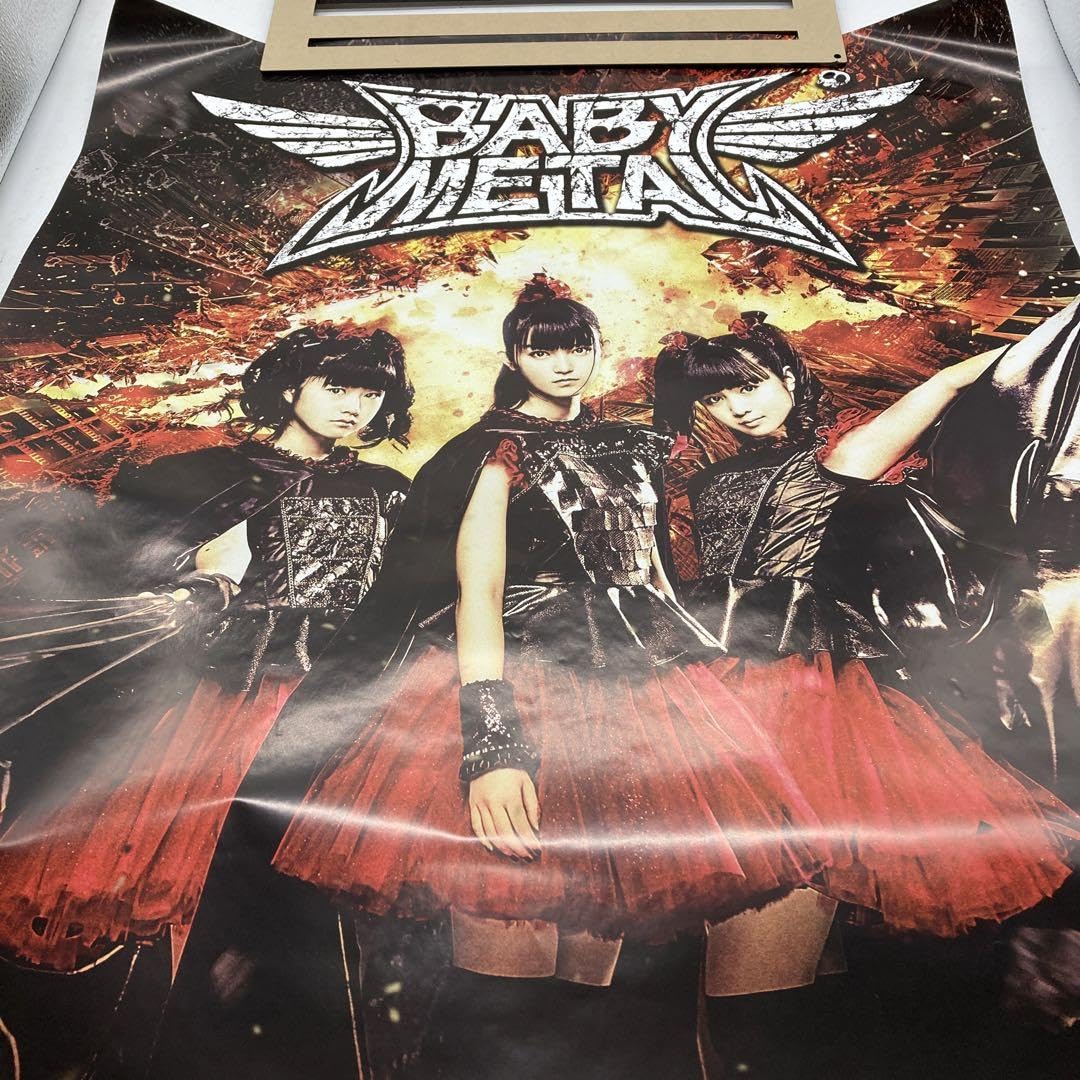 ベビーメタル　ウェンブリー公演　ポスター ベビーメタルウェンブリー公演ポスター