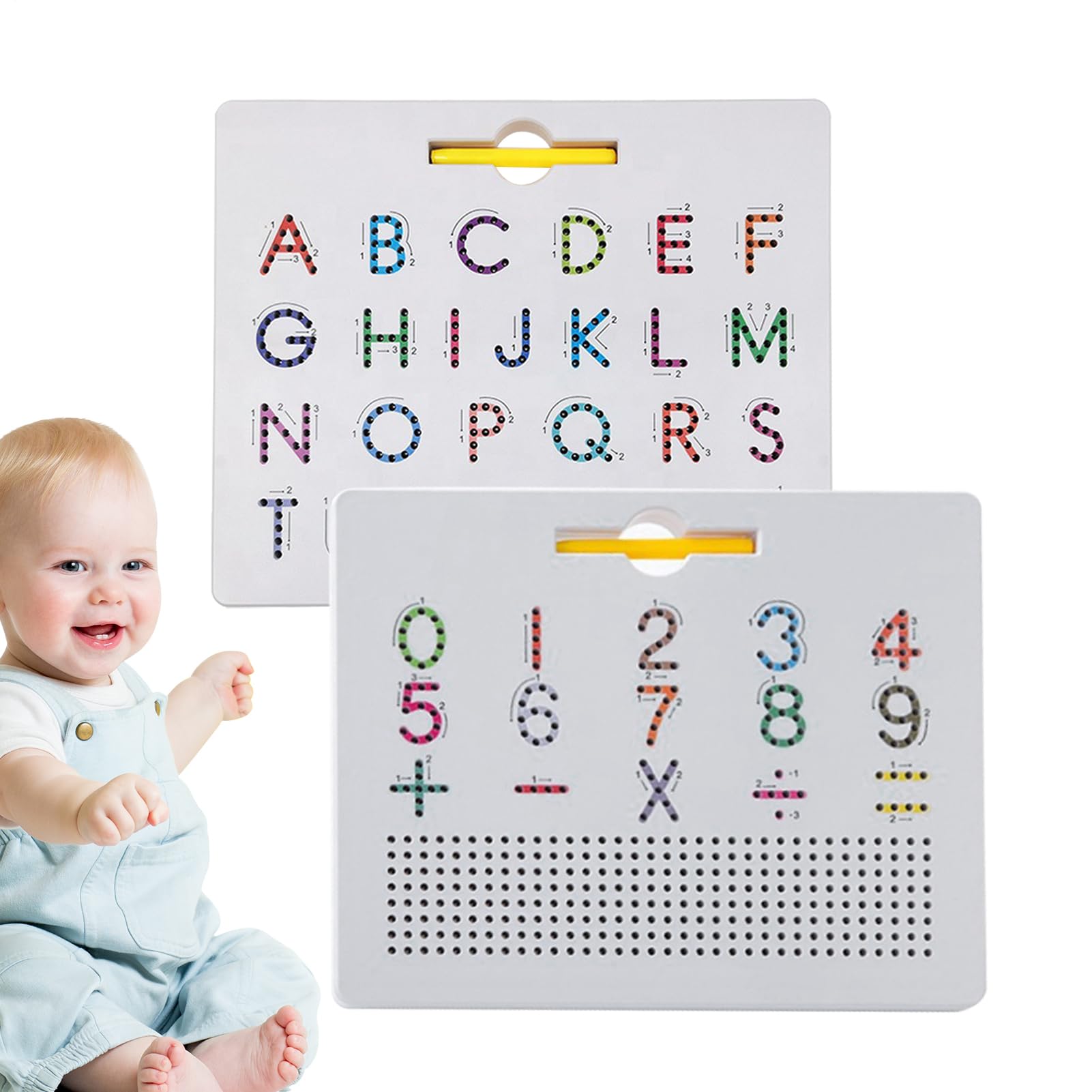 Tableau à dessin magnétique alphabet, édition d'alphabet magnétique