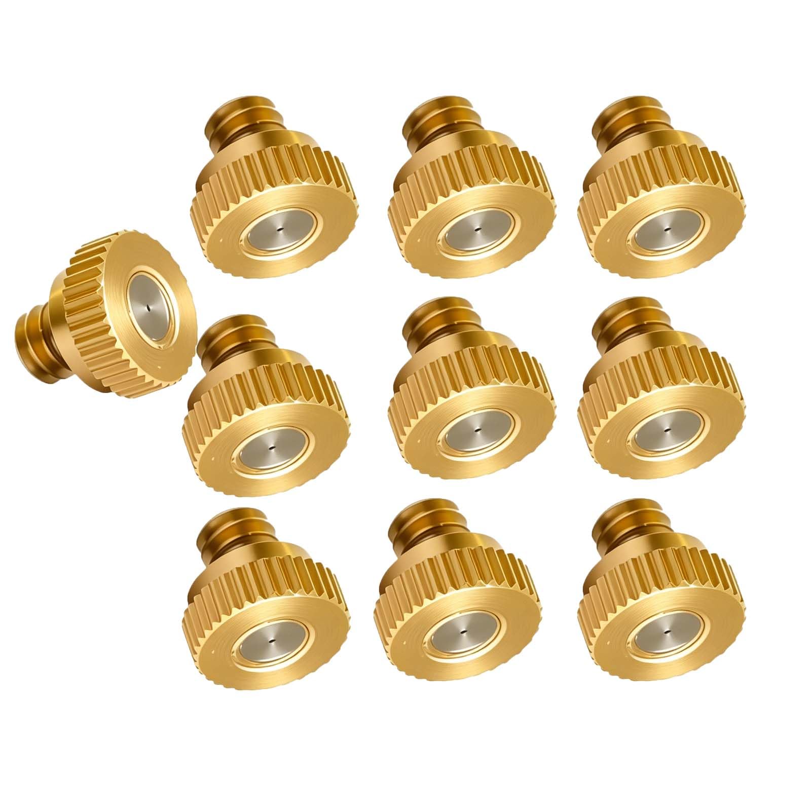 Buse de brumisation laiton 9.5mm de haute précision pour système de nébulisation durable
