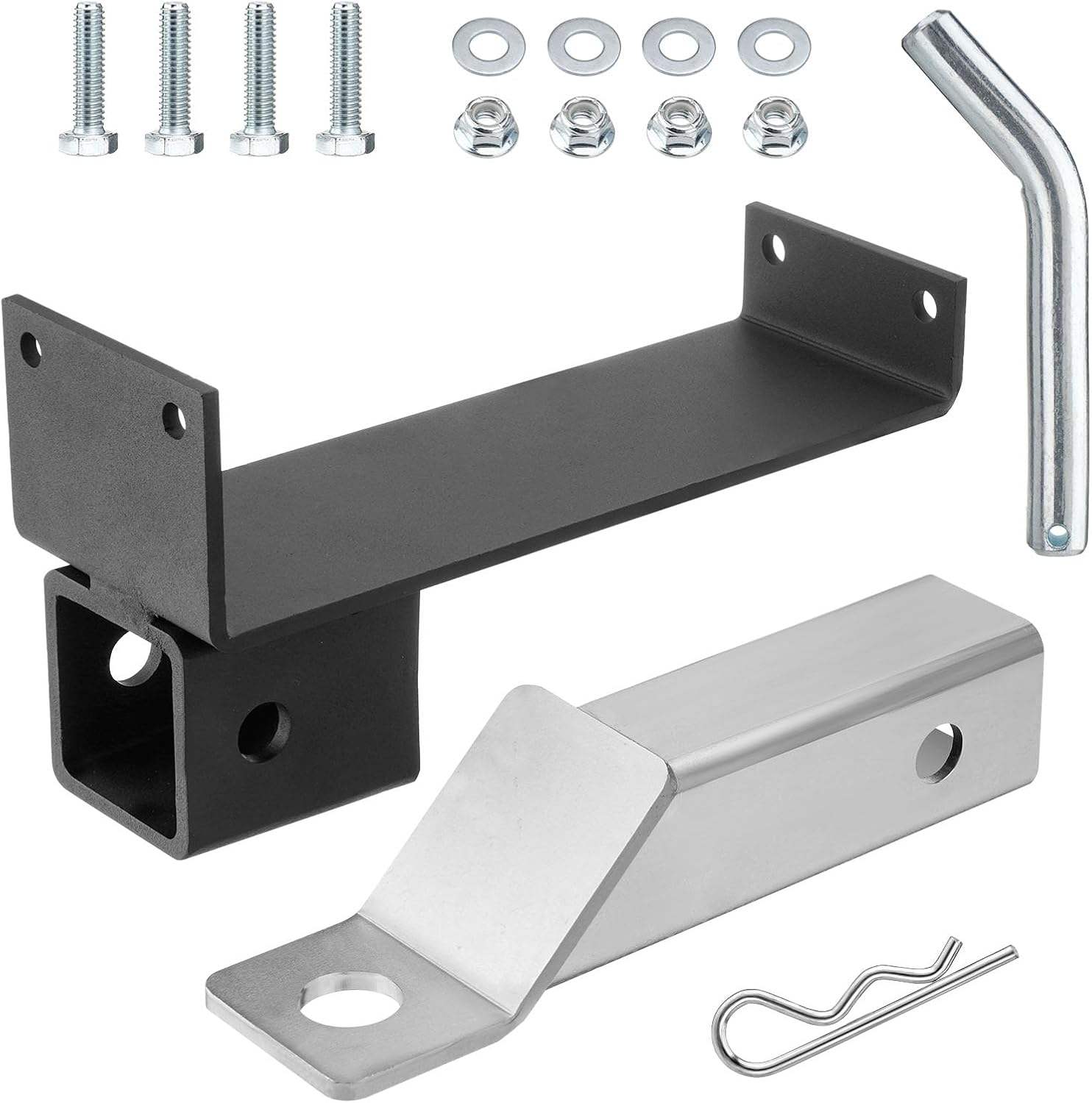 2" Hitch Kit, Trailer Receiver Hitch, 093-1118-98 & 093-1111-00 Mower Hitch Kit Compatible with Bad Boy Rambler, Magnum, ZT Avenger, Elite, 2018-2020 Mavericks