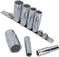 Vista 3 de Whitworth Sockets 38" drive Double Deep BSFBSW 7pc 18" WW - 12" WW TE740