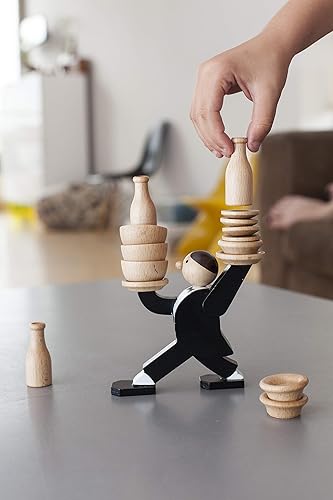 Miniatura 3 de Kikkerland No incline el juego de apilamiento de camareros