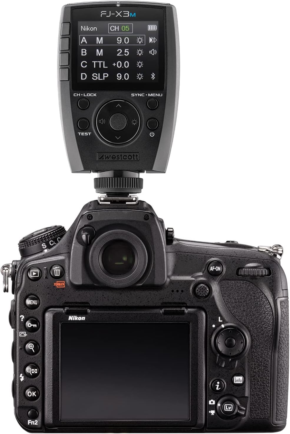 Westcott FJ-X3 M Universal Wireless Flash Trigger with Multi-Brand Camera Mount (Compatible with Canon, Sony, Nikon, Fuji, Panasonic, & Olympus Cameras)