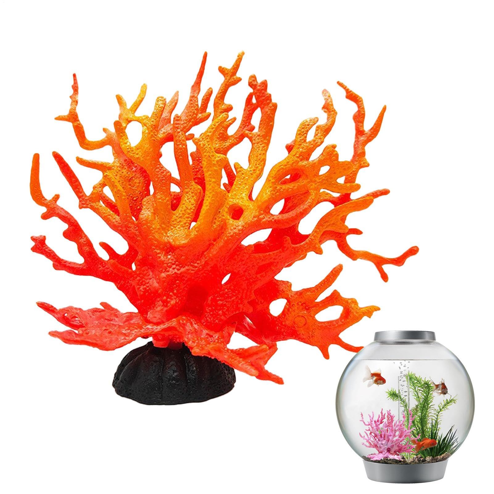 Corail Artificiel,décoration de Paysage de de Simulation | Accessoires de décoration d'aquarium Multicolores pour terrariums d'aquariums Marins d'eau Douce