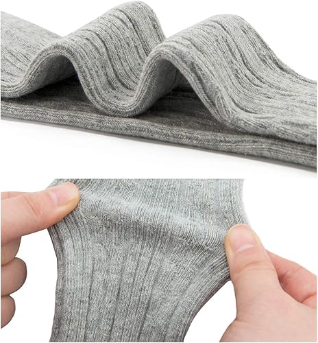 Miniatura 4 de American Trends Medias suaves para bebé, mallas de punto trenzado para bebés, medias de invierno para niñas recién nacidas, medias para niños