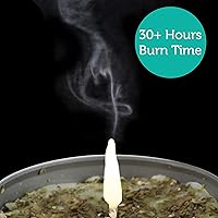 Vista 7 de Soul Sticks Smudge Kit de 3 piezas Sticks de eucalipto de 4 pulgadas de salvia, vela de mancha, espray de manchas para limpieza, meditación