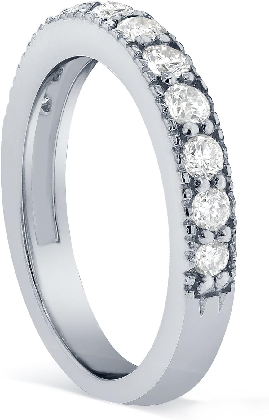 Kobelli Art Deco Diamond Band 1/2 CTW in 14K White Gold