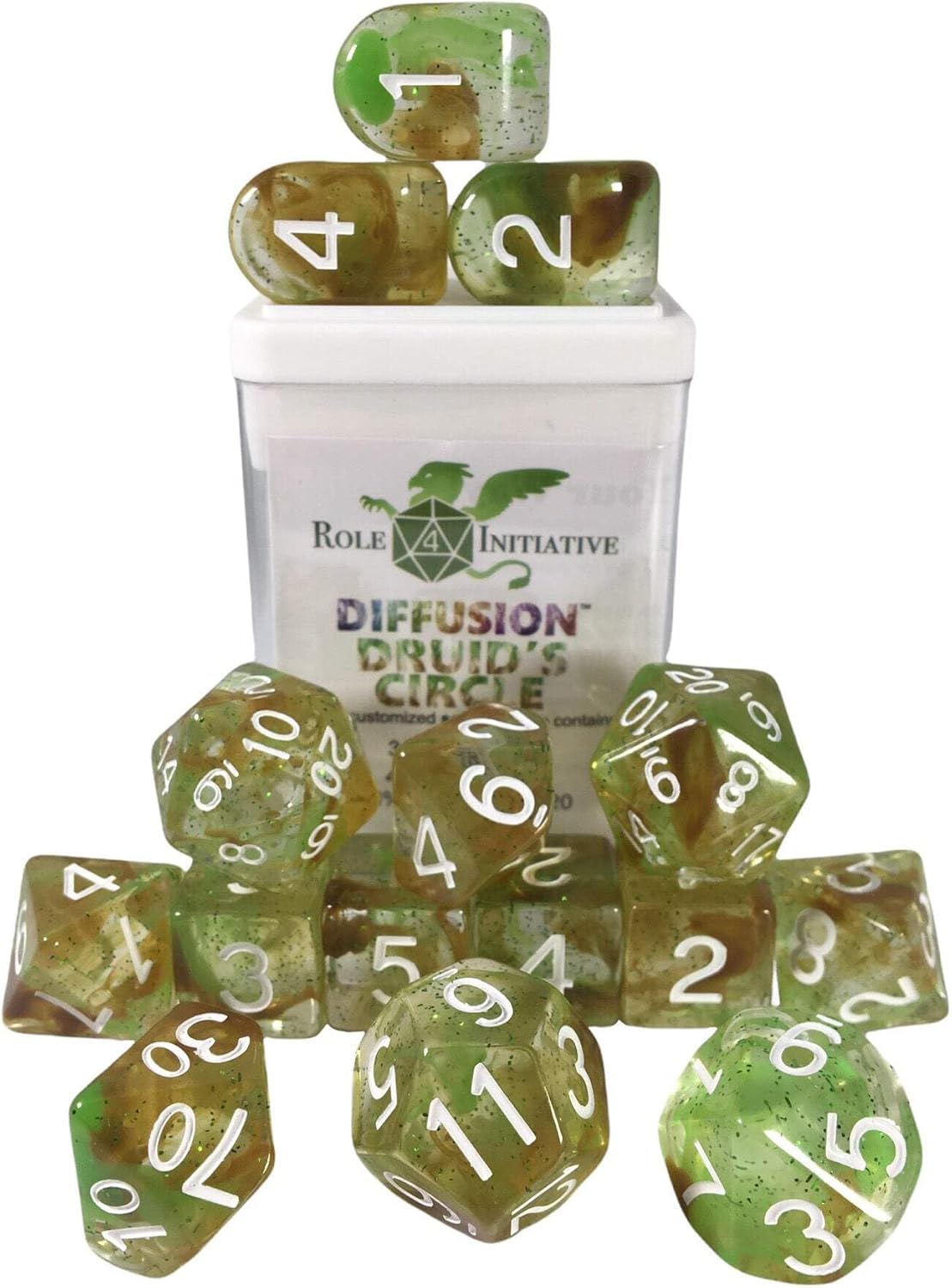 Diffusion Druids Circle - Set of 15 w/all numbers