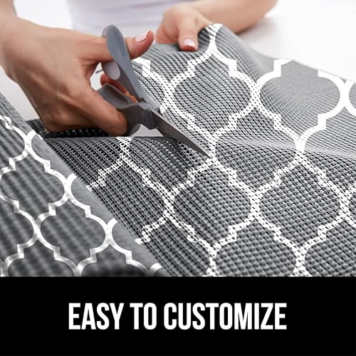 Miniatura 6 de Gorilla Grip Revestimiento original para cajones y estantes, no adhesivo, duradero y fuerte, con revestimiento de agarre para cajones de cocina,