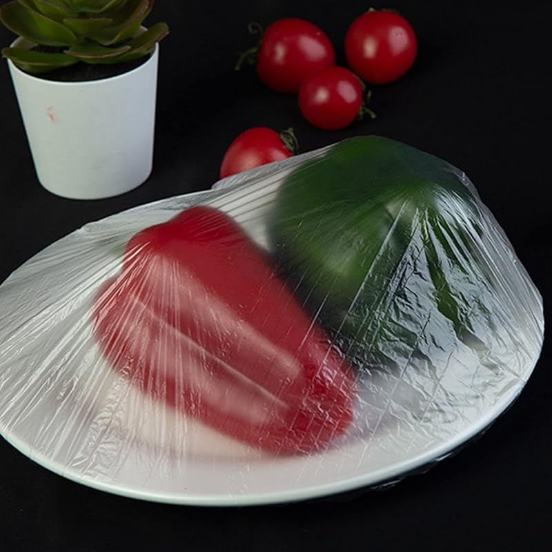 家庭用プラスチックラップ フードの新鮮な Pe素材 Bpaフリーのきれいなラップ フルーツやコンテナの種類と簡単な使用 Size 0pcs Color Transparent I70wnvvodt 保存容器 Tdsc Sn