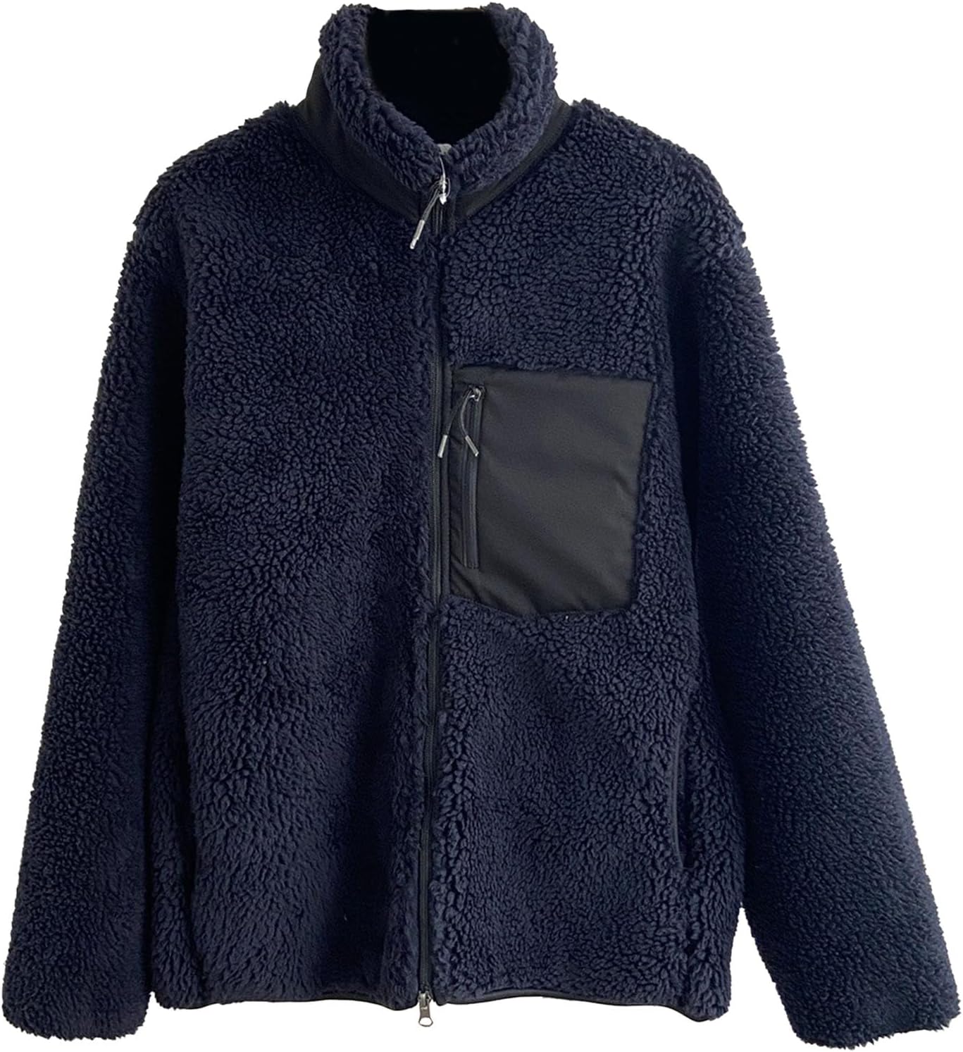 Amazon Classic Comfy Lamb Fleece Couple Jacket