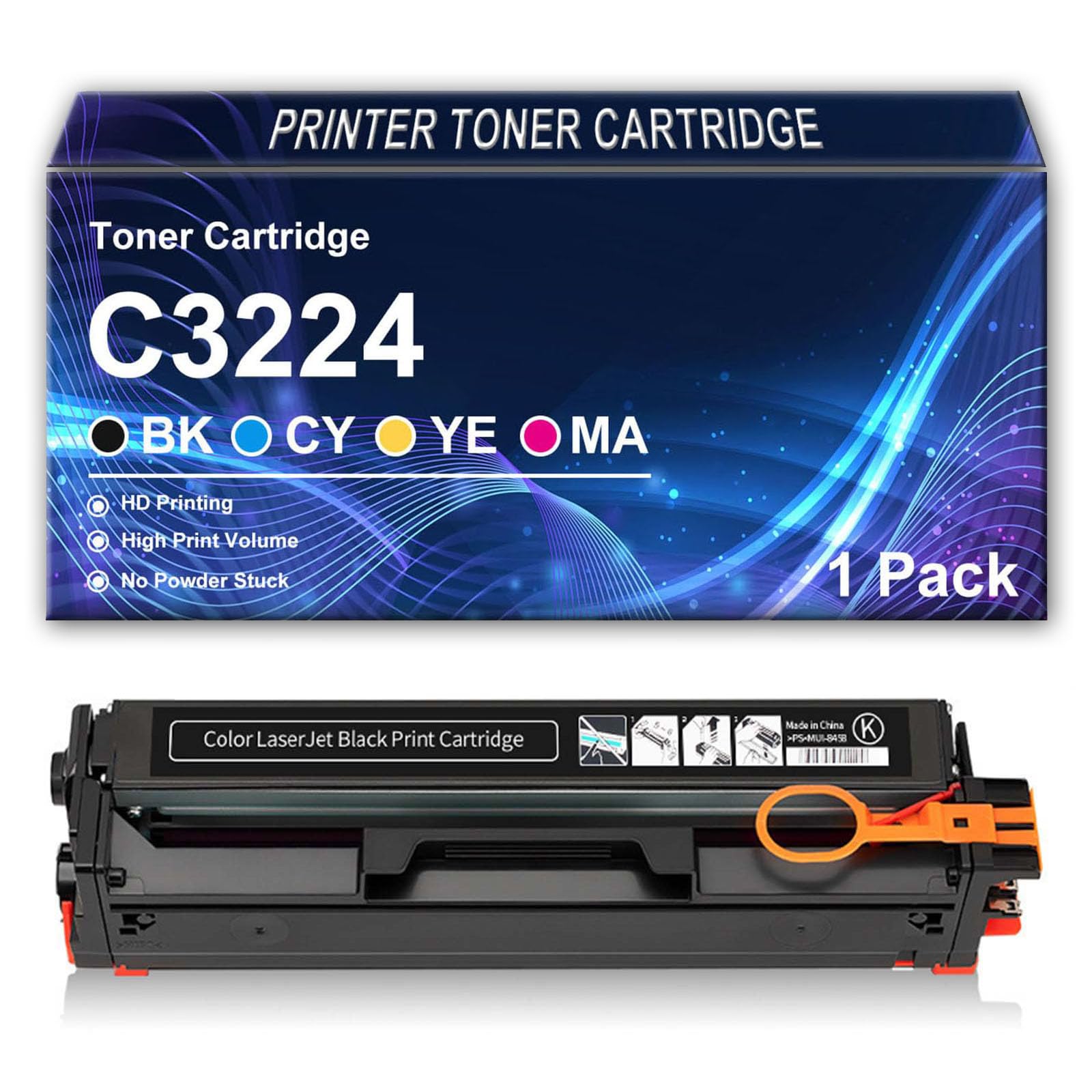 Toner Cartridges For Lexmark MC3224 MC3326 MC3426 Printer,C3210k0 C3210C0 C32