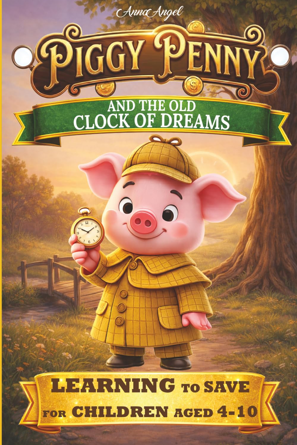 Piggy Penny and the Old Clock of Dreams: A Children's Story About Patience, Dreams and Wise Choices