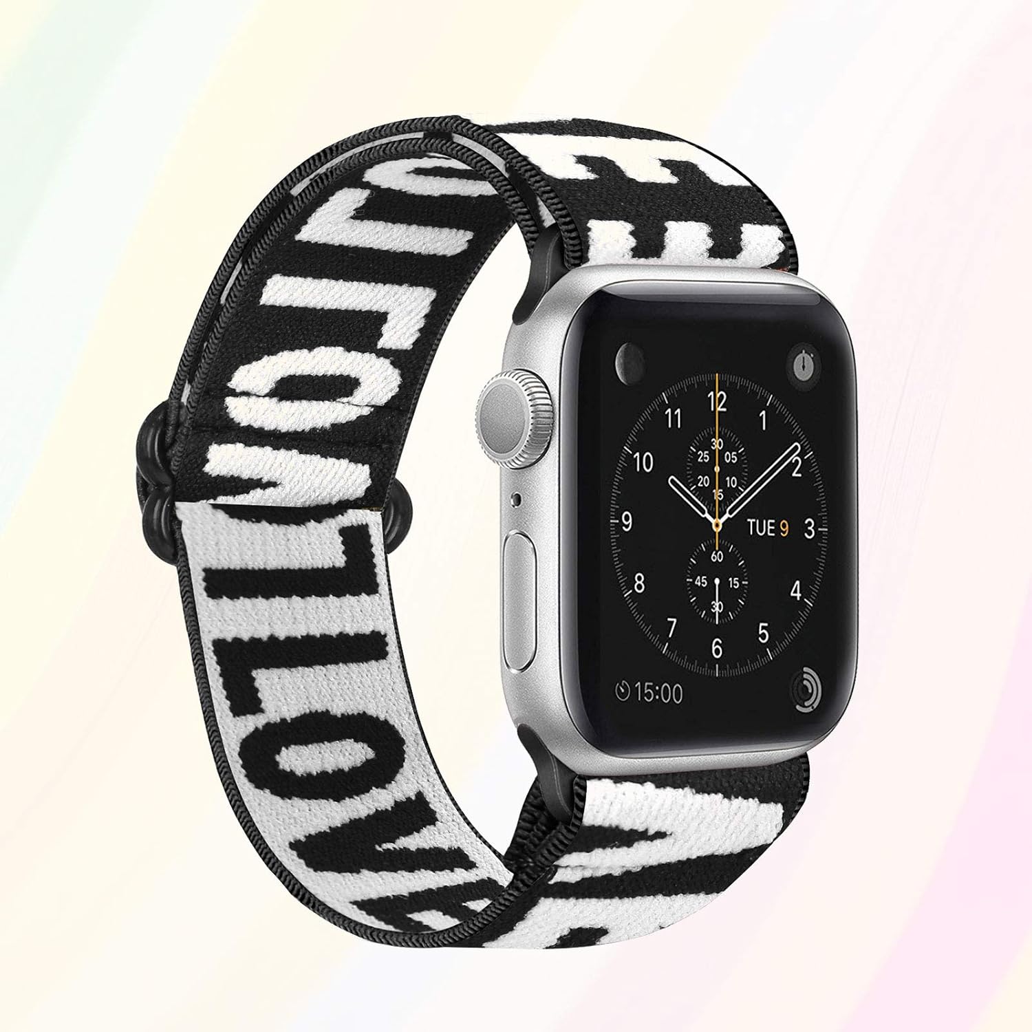 Ecogbd Elastic Replacement Strap Compatible with Apple Watch - Image 3