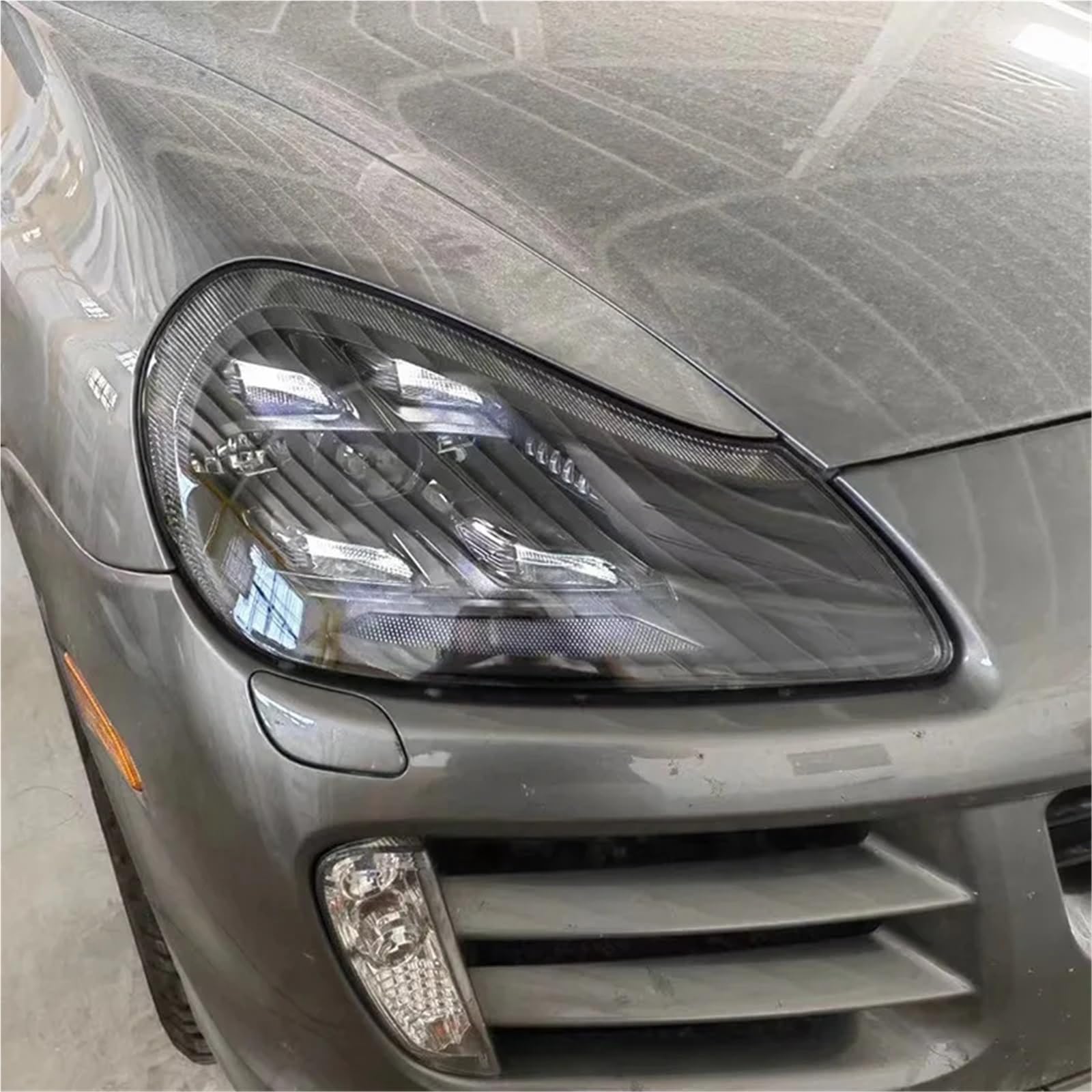 Head Lamp Para reflektorów samochodowych LED pasuje do Porsche Cayenne 957 2007-2010 Przednie światła reflektorów DRL