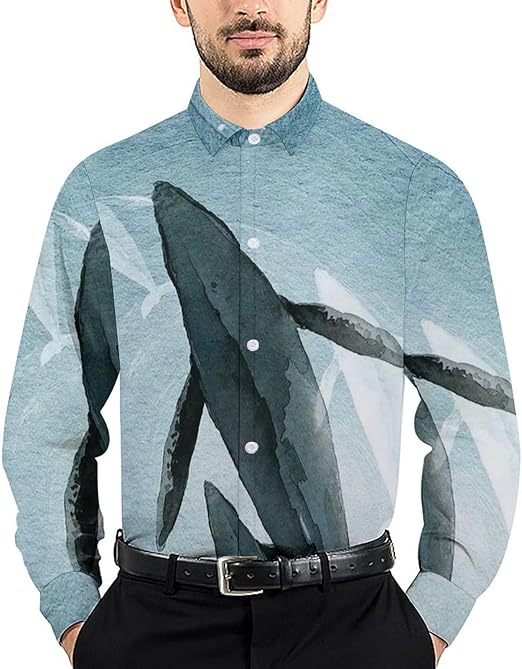 Amazon Co Jp シャツ メンズ ワイシャツ 鯨 水彩イラスト 長袖 カジュアル ビーチシャツ アロハシャツ Shirt 開襟 吸汗速乾 ボタン 人気 無地 汗染み防止 通気性 快適な 柔らかい かっこいい ストレッチ プリント 個性 立派 服 ファッション小物 Amazon Co Jp シャツ メンズ ワイシャツ 鯨 水彩イラスト 長袖 カジュアル ビーチシャツ アロハシャツ Shirt 開襟 吸汗速乾 ボタン 人気 無地 汗染み防止 通気性 快適な 柔らかい かっこいい ストレッチ プリント 個性 立派 服 ファッション小物