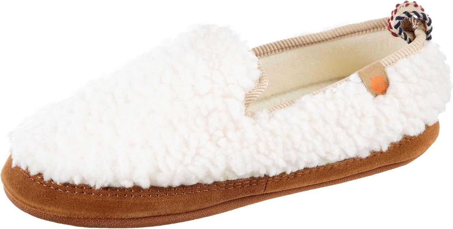 Acorn Womens Lightweight Bristol Loafer with Tweed Upper and Ultralight Cloud Cushioning