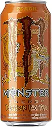 Energético Monster Dragon Tea Pêssego lata 473ml