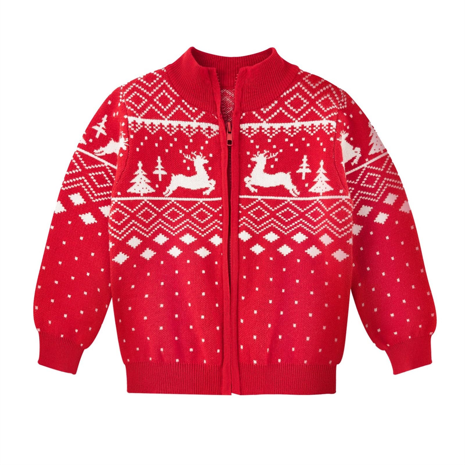 Locker.Ink | Discover the Top Christmas Jackets for Kids This Holiday Season Toddler Christmas Zip Cardigan