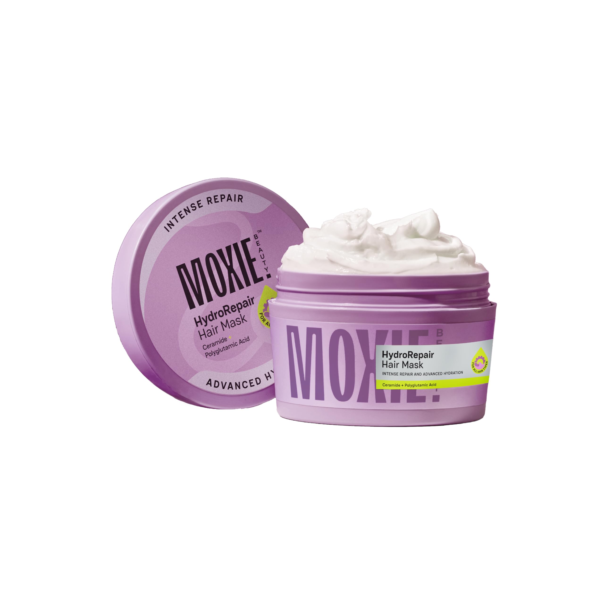 Moxie Beauty HydroRepair Hair Mask | Intense Repair & Deep Hydration | With Ceramides & Polyglutamic Acid | Smooth, Frizz Control & Damage Repair for Dry, Damaged Hair | 100ml-picture-21