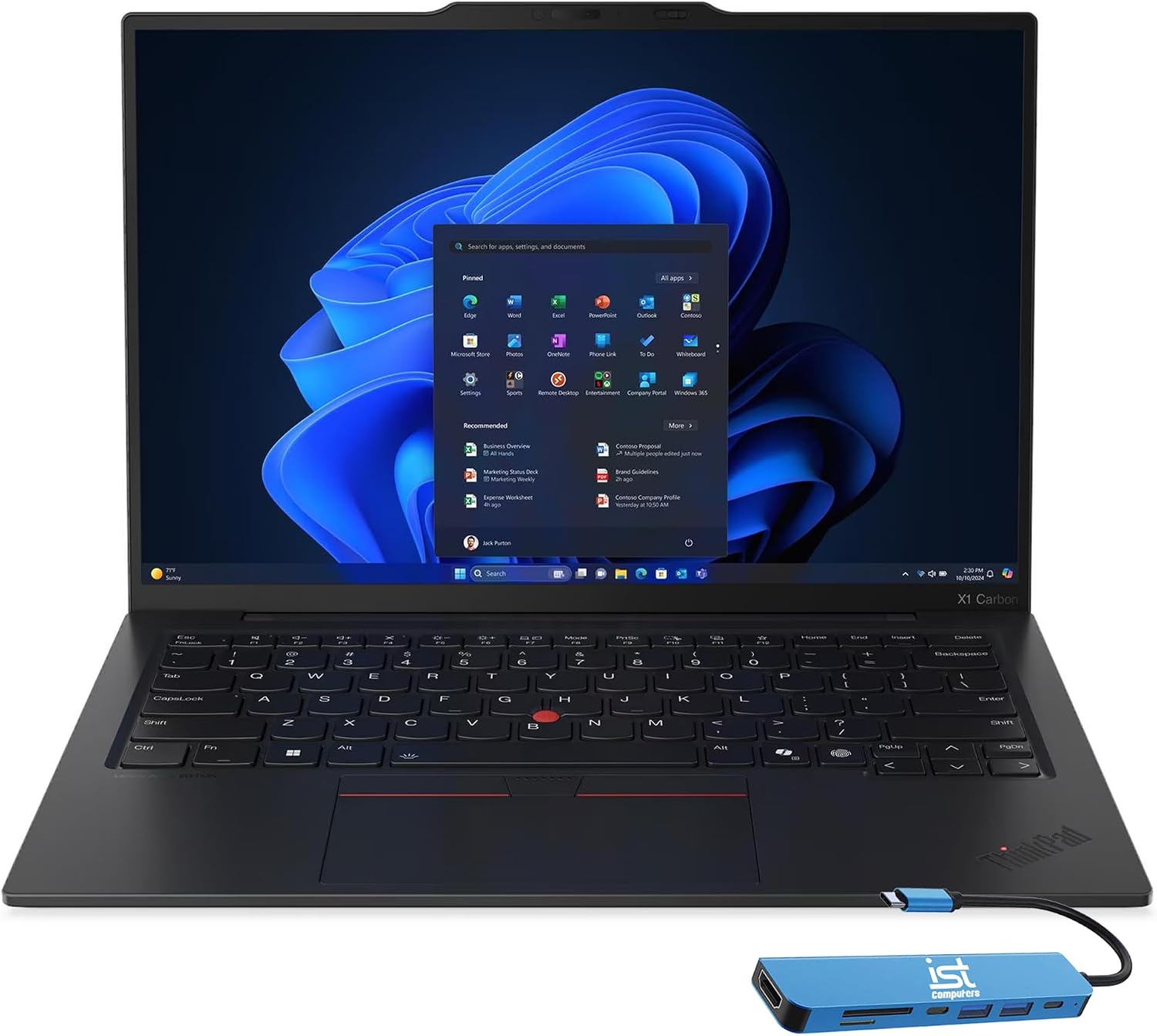 Lenovo ThinkPad X1 Carbon Gen 13, Intel Ultra 7 258V, 32GB DDR5, 1TB SSD