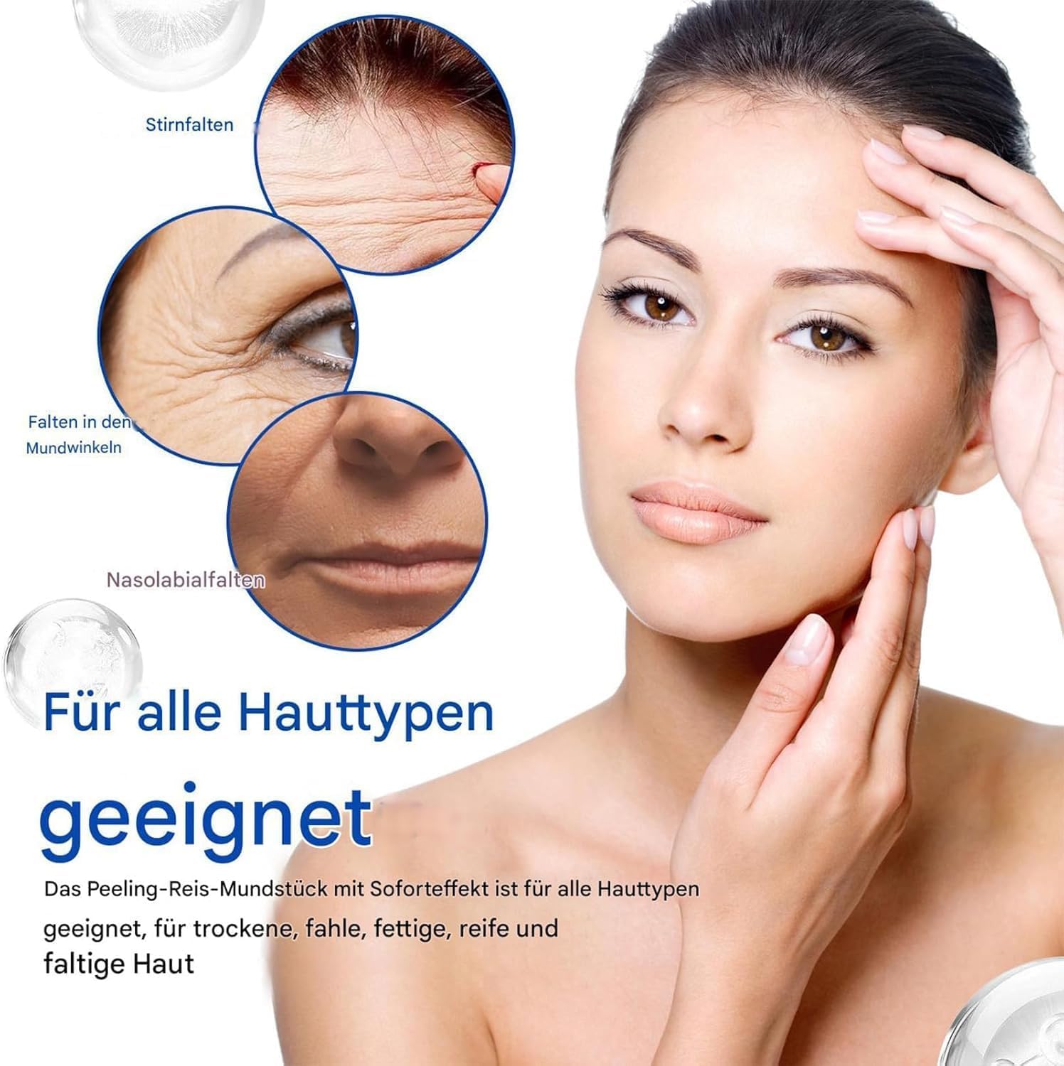 Velora Siero Coreano Esfoliante al Riso, 2026 Estratto Naturale, Ridurre i Pori e Idratare Profondamente per Tutti i Tipi di Pelle, 80ml*2 Pack