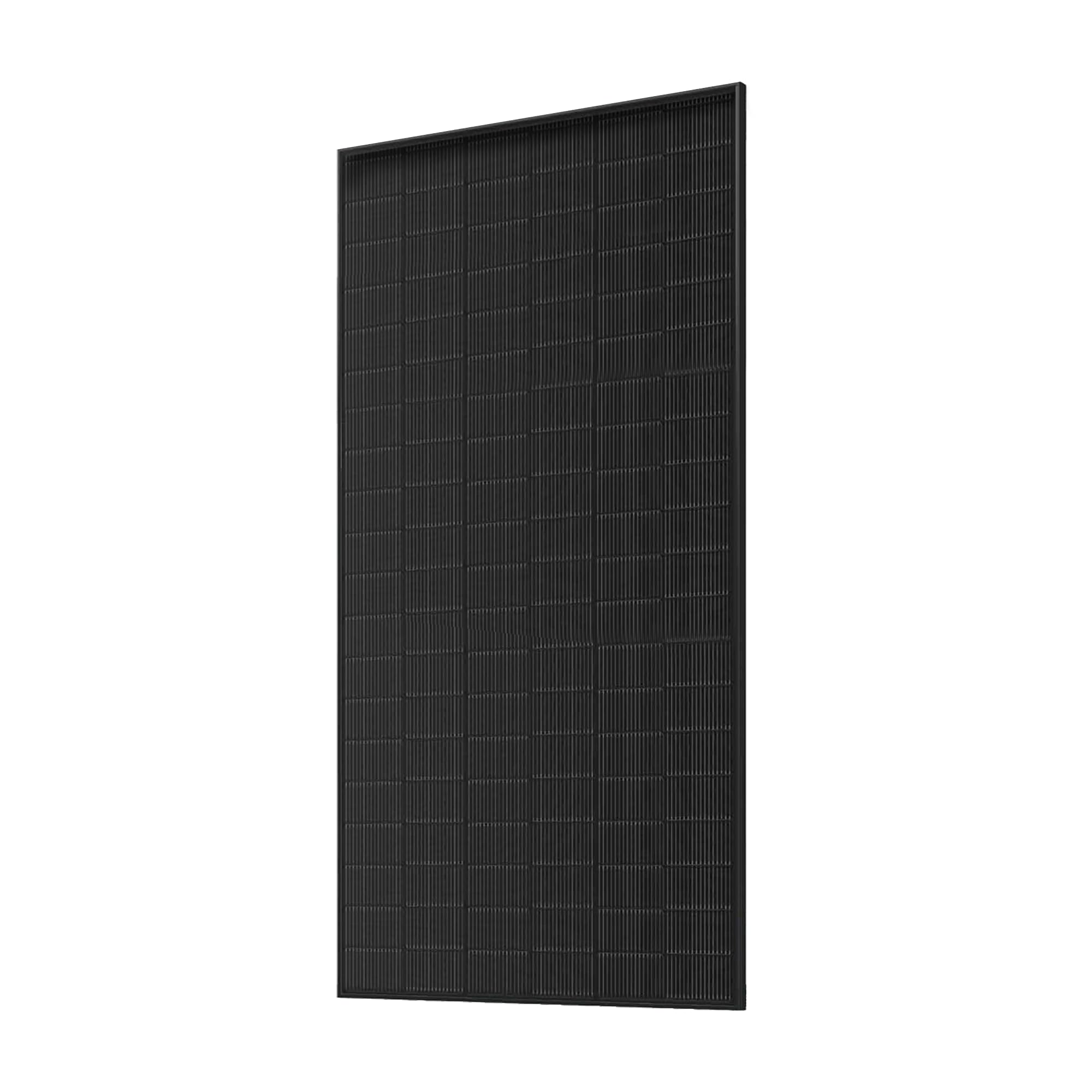Solarmodul 500 W FULL BLACK Bifazial Glas/Glas PV Modul Solarpanel - PMax 500W Bifacial N-Type, für Balkonkraftwerk oder PV Solar Anlage