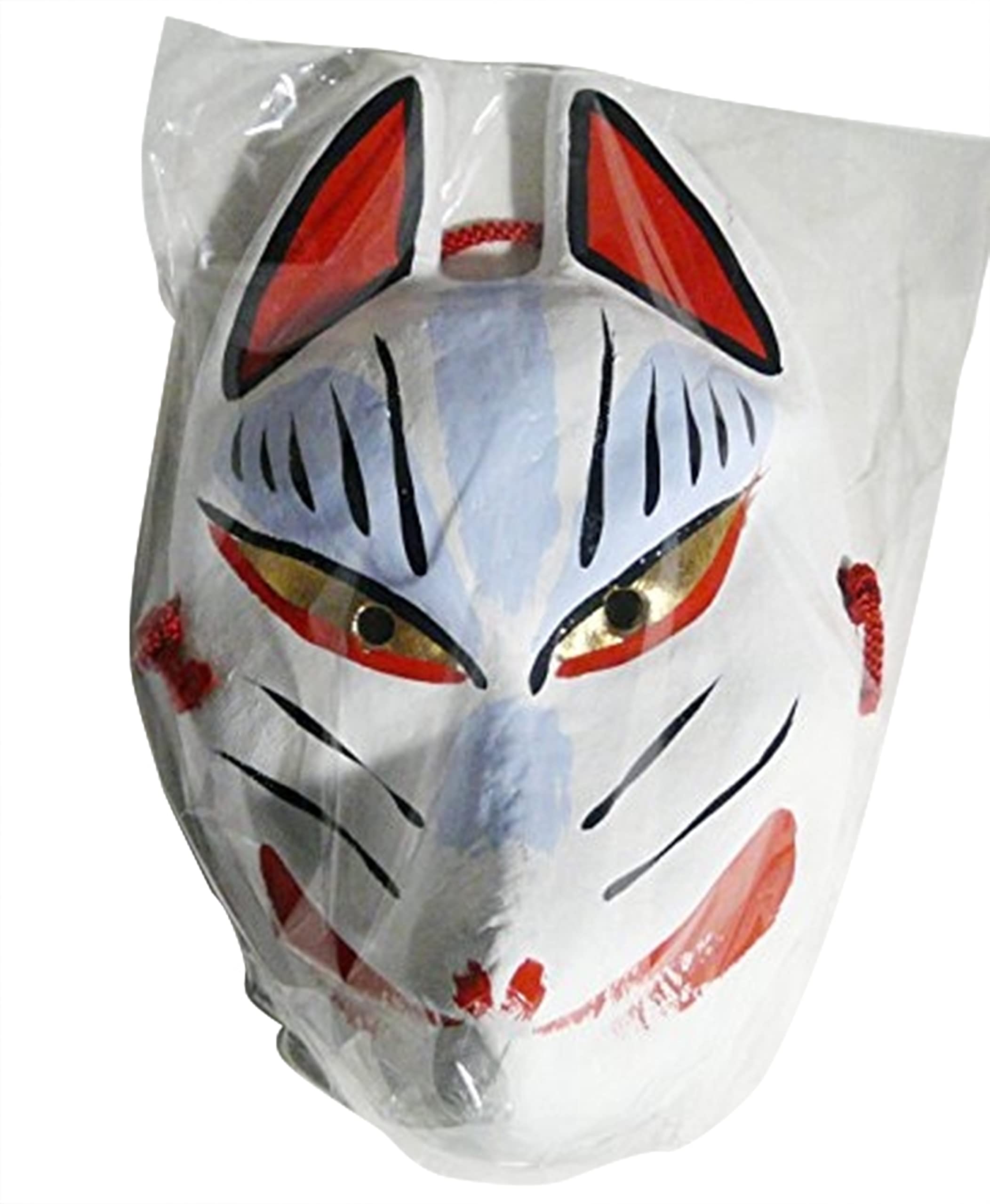 日本の巧み/狐のお面/しっかりした紙製/稲荷お面 Amazon.co.jp: [ティー エム] 日本の巧み/狐のお面/しっかりした紙製