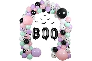 HALLOWEEN PARTY | Baby Shower Arch | Balloons Garland Safety First Instruction