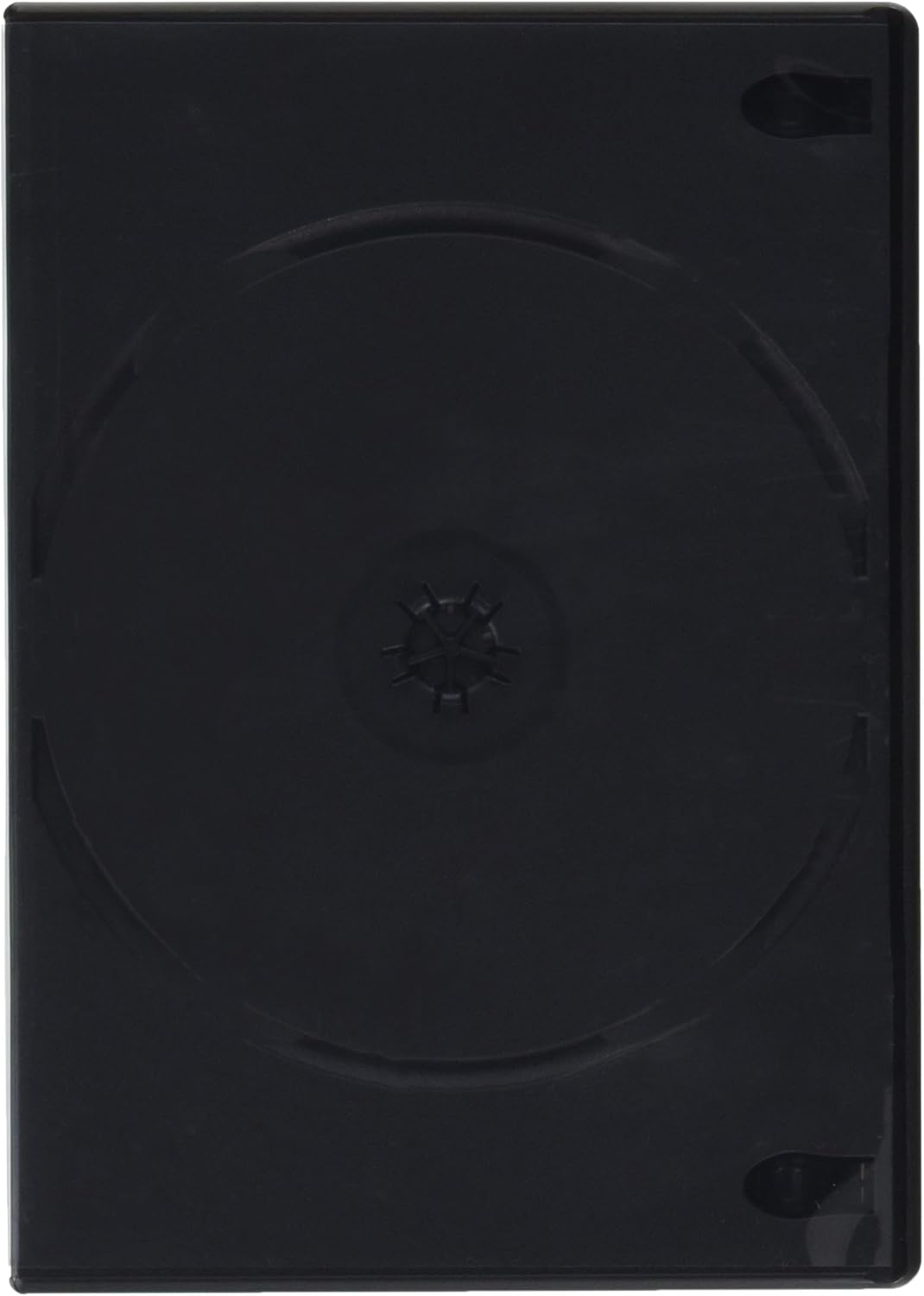 Comcom FN-DVDT6BK-25 0.6 inch (15 mm) Thick DVD Tall Case, Holds 6 Cards, Black, 25 Pieces