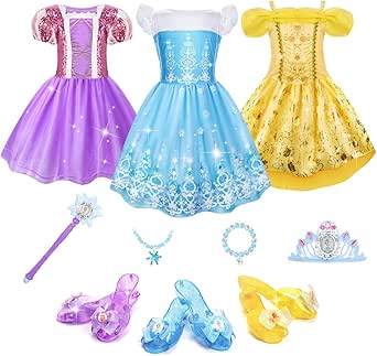 NIEWTR Chaussures De Princesse Talons Pour Filles Chaussures De Déguisement Pour Petites Filles (Rose, 34