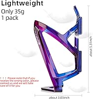 Vista 3 de ROCKBROS Soporte para Botella de Agua para Bicicleta Ultraligero, Jaulas para Botellas de Bicicleta con Tornillos y Herramienta, Soporte Universal