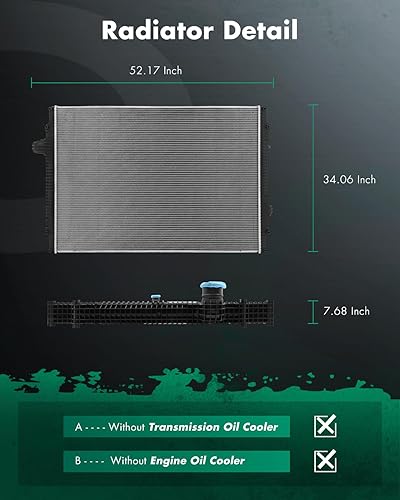 Miniatura 161 de SCITOO Reemplazo completo de radiador de aluminio para 2000 2001 2002 2003 2004 para Toyota Avalon Sedan 3L 2325 Radiador de plástico