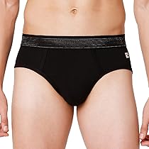 Underjeans Men Cotton Blend Brief – Pack of 2