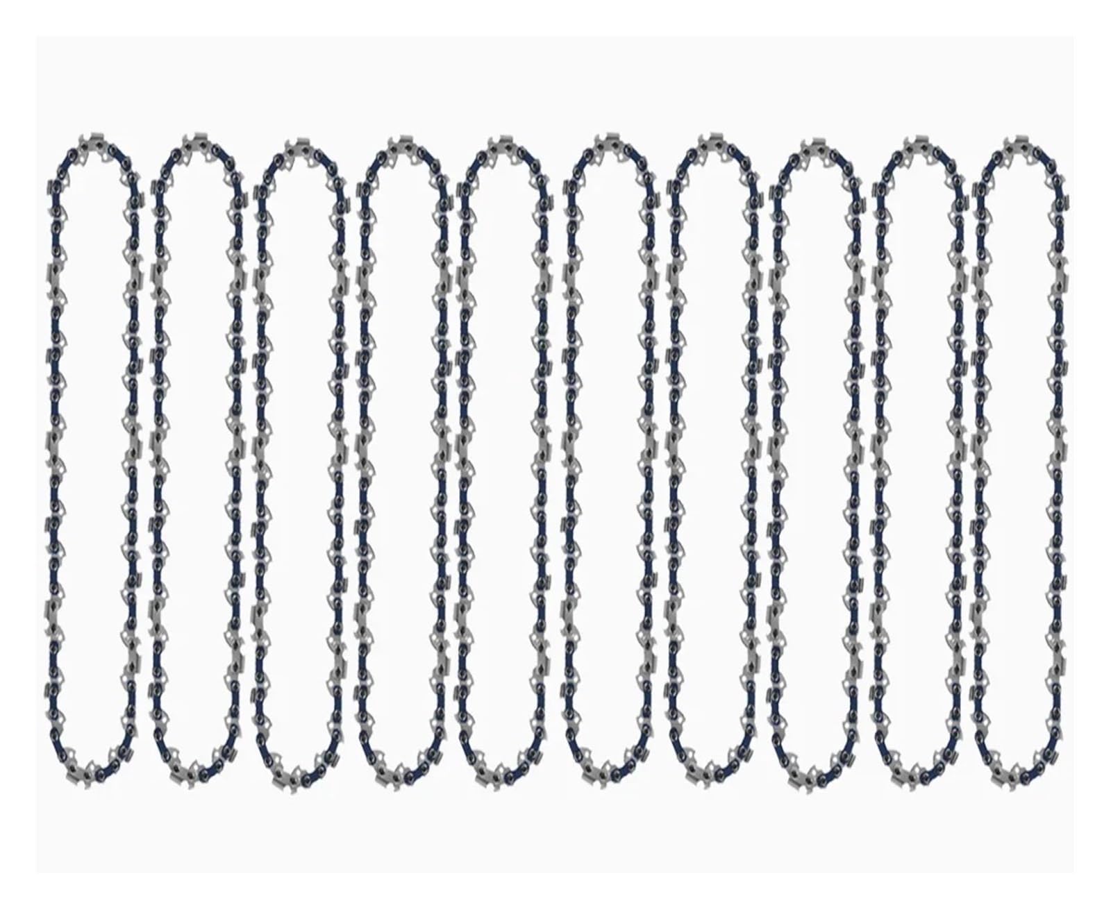 Cadenas para Motosierra, Cadena de eslabones impulsores LP 33 8 Pulgadas y 3/8 for Sierra eléctrica(10pcs 8 Inch Chain)