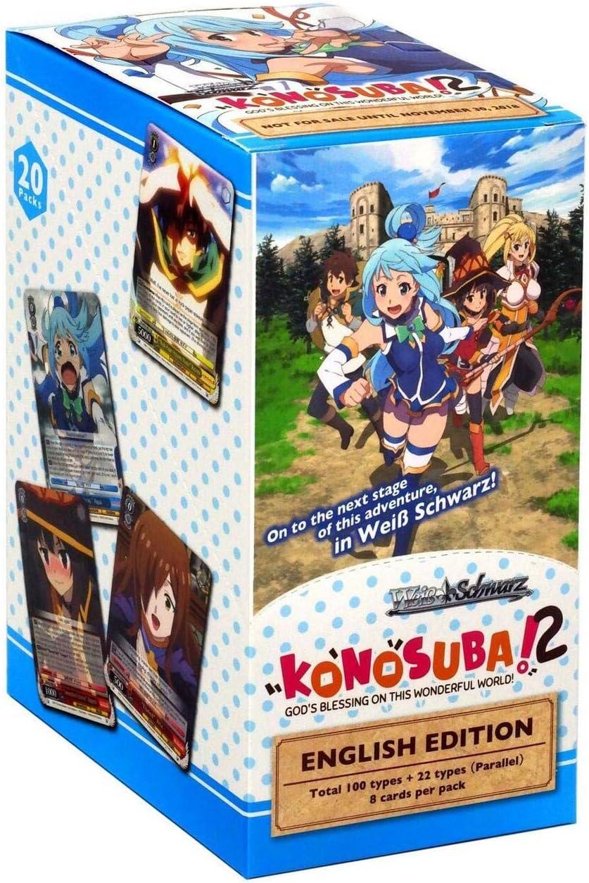 Weiss Schwarz Konosuba God's Blessing On This Wonderful World 2 Booster Box (Pre-Order ships December)