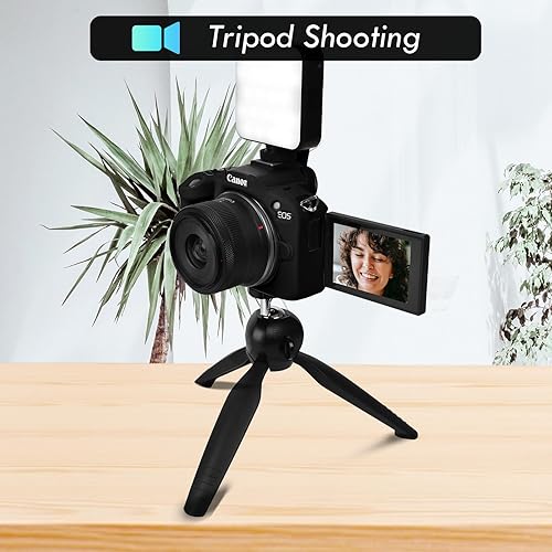 Miniatura 6 de Rieibi EOSR50 EOS R50 Caso, Funda Protectora De Silicona Suave Para Canon EOS R50 EOSR50 Vlogging Cámara, Ligero EOS R50 Funda De Cámara Grip Body