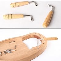 Vista 4 de Llave de afinación universal en forma de L para lira, arpa y otros pequeños instrumentos de cuerda - Afinación fácil y precisa