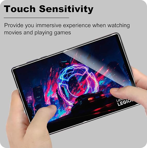 KZIOACSH 2 Pack Screen Protector for Lenovo Legion Tab Gen 5/Legion Y700 Gen 5 8.8 Inch, Ultra Clear 9H Hardness Touch Sensitive Anti-Scratch Anti-Fingerprint Protective Tempered Glass Film
