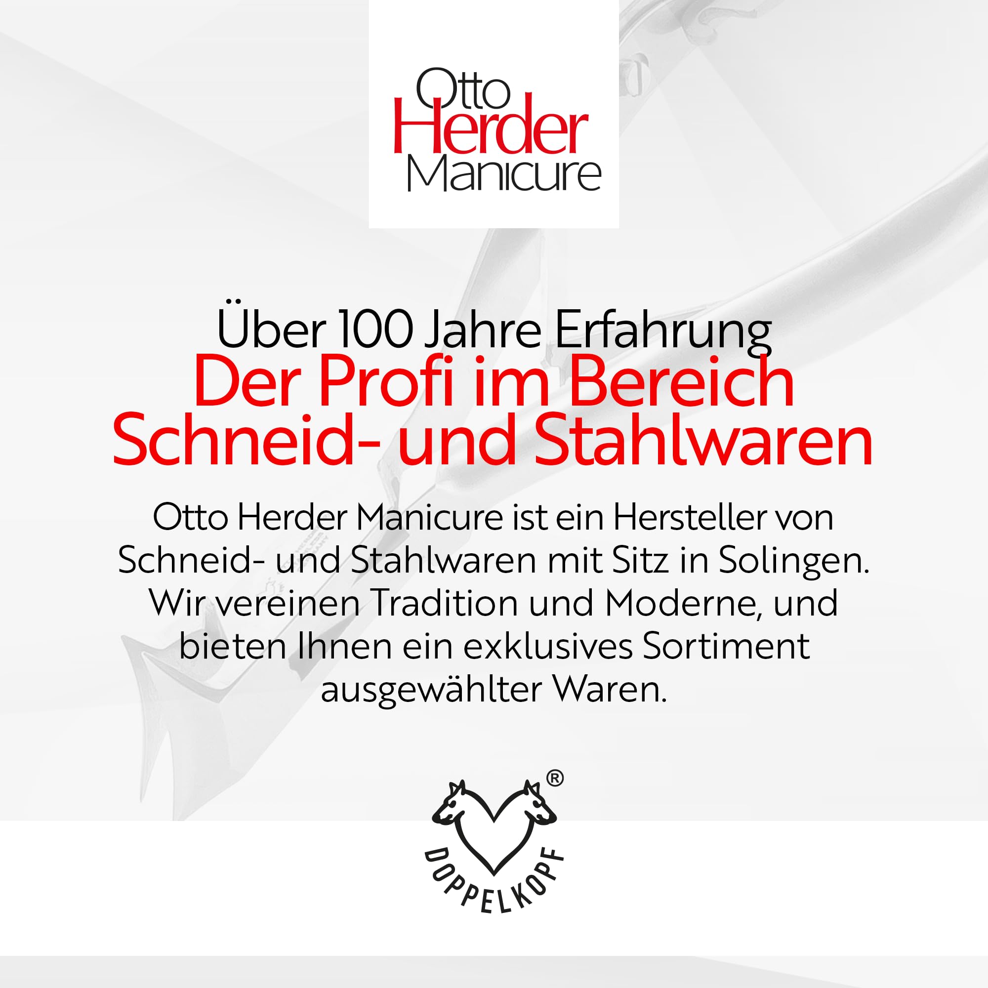 OTTO HERDER KOPFSCHNEIDER Nagelzange Fussnagelzange 14 cm mit einer Spitze für starke Fußnägel, rostfrei Halbkopfschneider gegen dicke eingewachsene Zehennägel