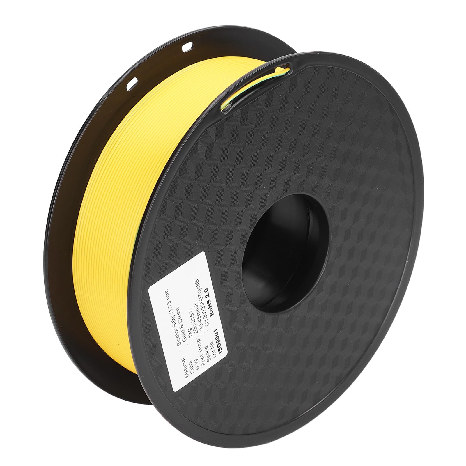 Drukarka 3D Filament PLA Dwukolorowy jedwabisty dichromatyczny Złoty Zielony 1,75 mm do materiałów eksploatacyjnych do druku 3D Materiał przyjazny dla środowiska Stabilny druk
