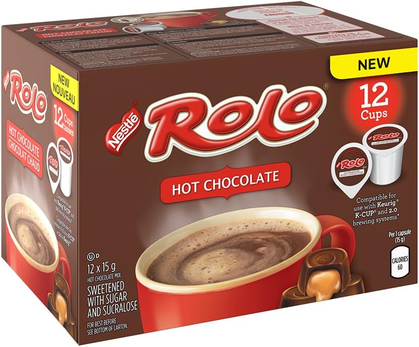 Carnation Hot Chocolate, Rolo, Keurig K 