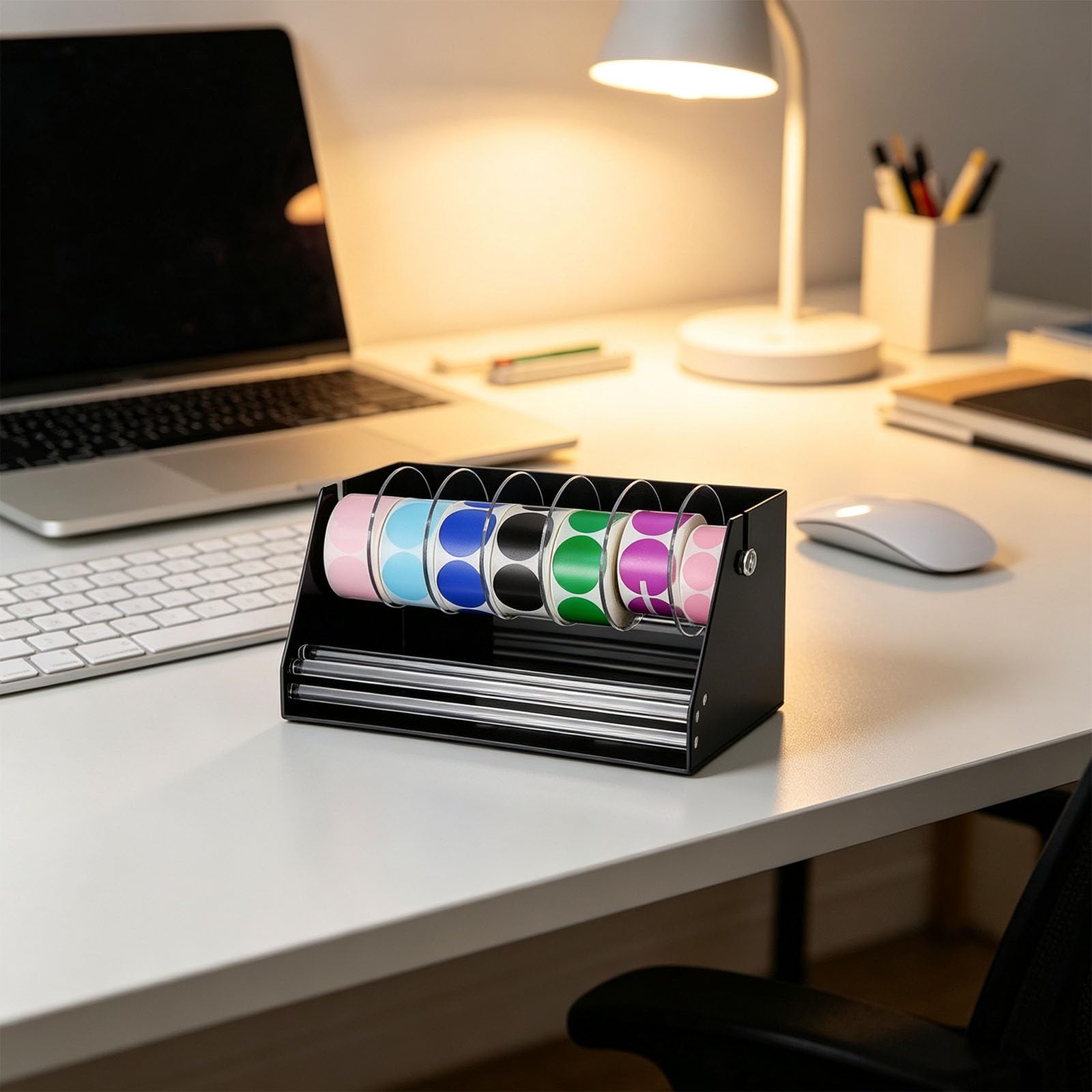 Estante Organizador de Pegatinas para Escritorio Hobby, C