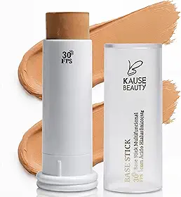 Base em Bastão Kause Be - Base Stick Multifuncional Base Stick Hidratante com Ácido Hialurónico, Cobertura Natural e Acabamento Uniforme - FPS 30...03