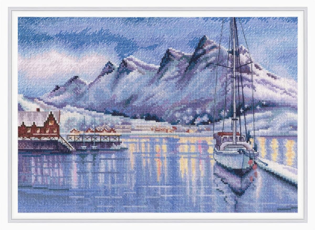 Port of Bodo M970 Counted Cross Stitch Kit