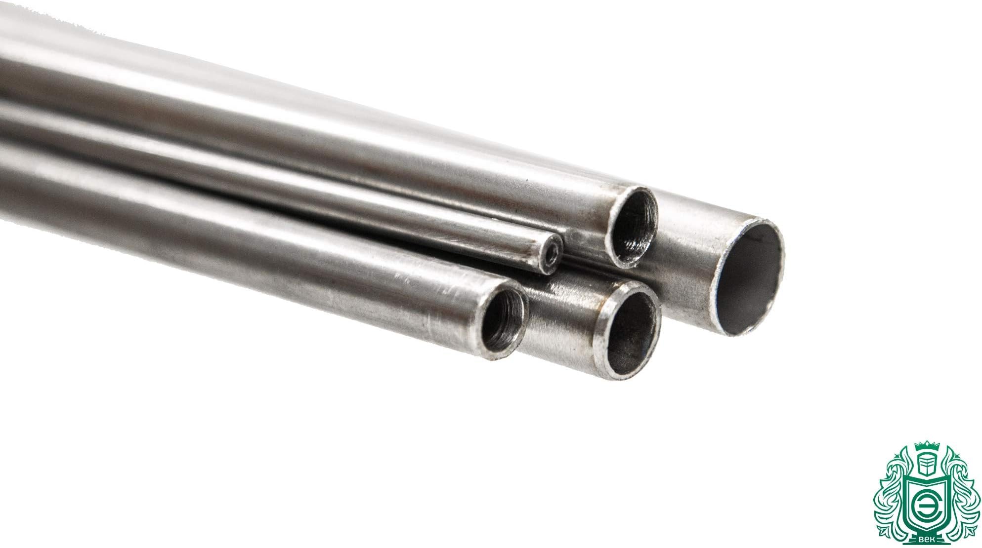 Stainless Steel Tubes 0.8 - 3.8 mm Thin Wall Capillary Tube V2A 1.4301 Round 2.0 Metres, Werkstoffnummer - 1.4301