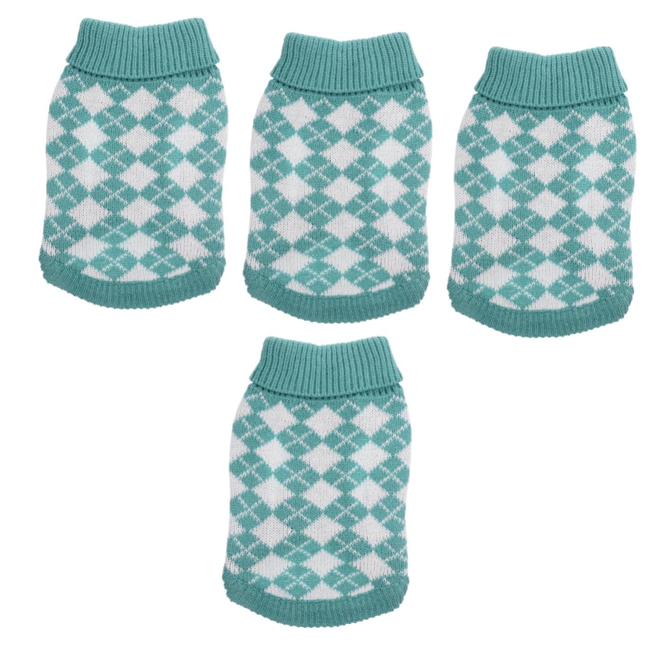 Pull pour chiens pour balade hivernale confortable sweat chaud à carreaux pour chiot