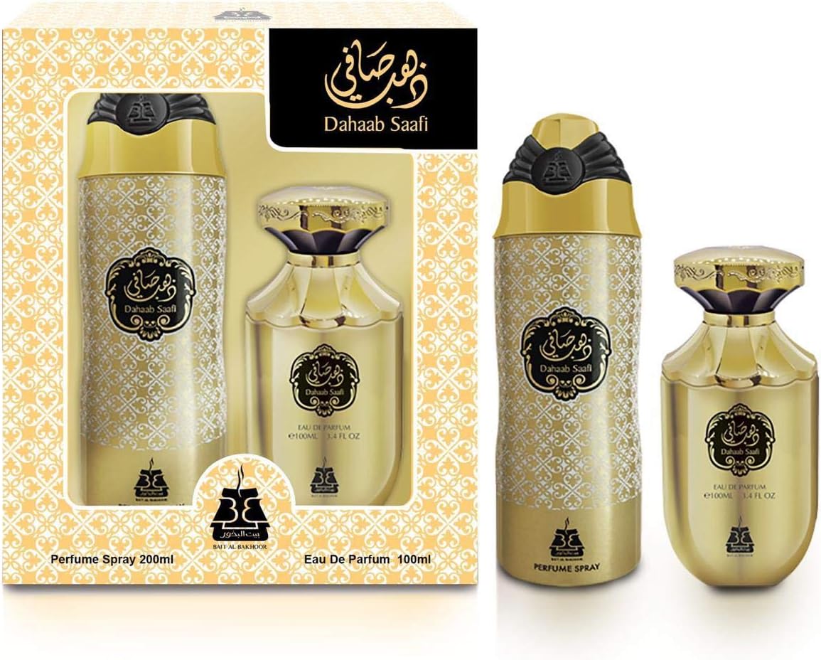 Dahaab Saafi EDP 100 ML + Deo 200 ML (SET)