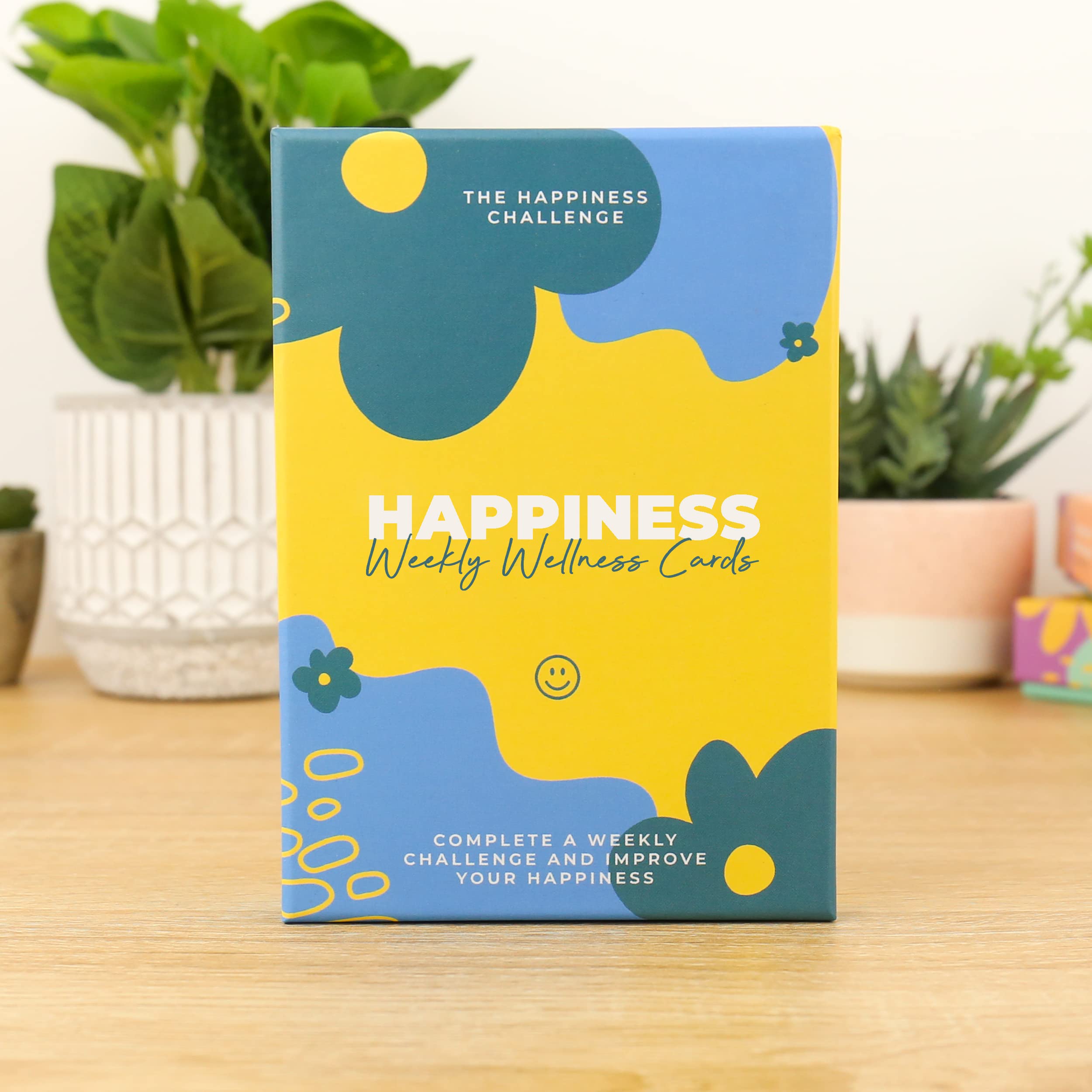 Weekly Wellness Happiness Affirmation Cards Positive Health Wellbeing Gift Idea