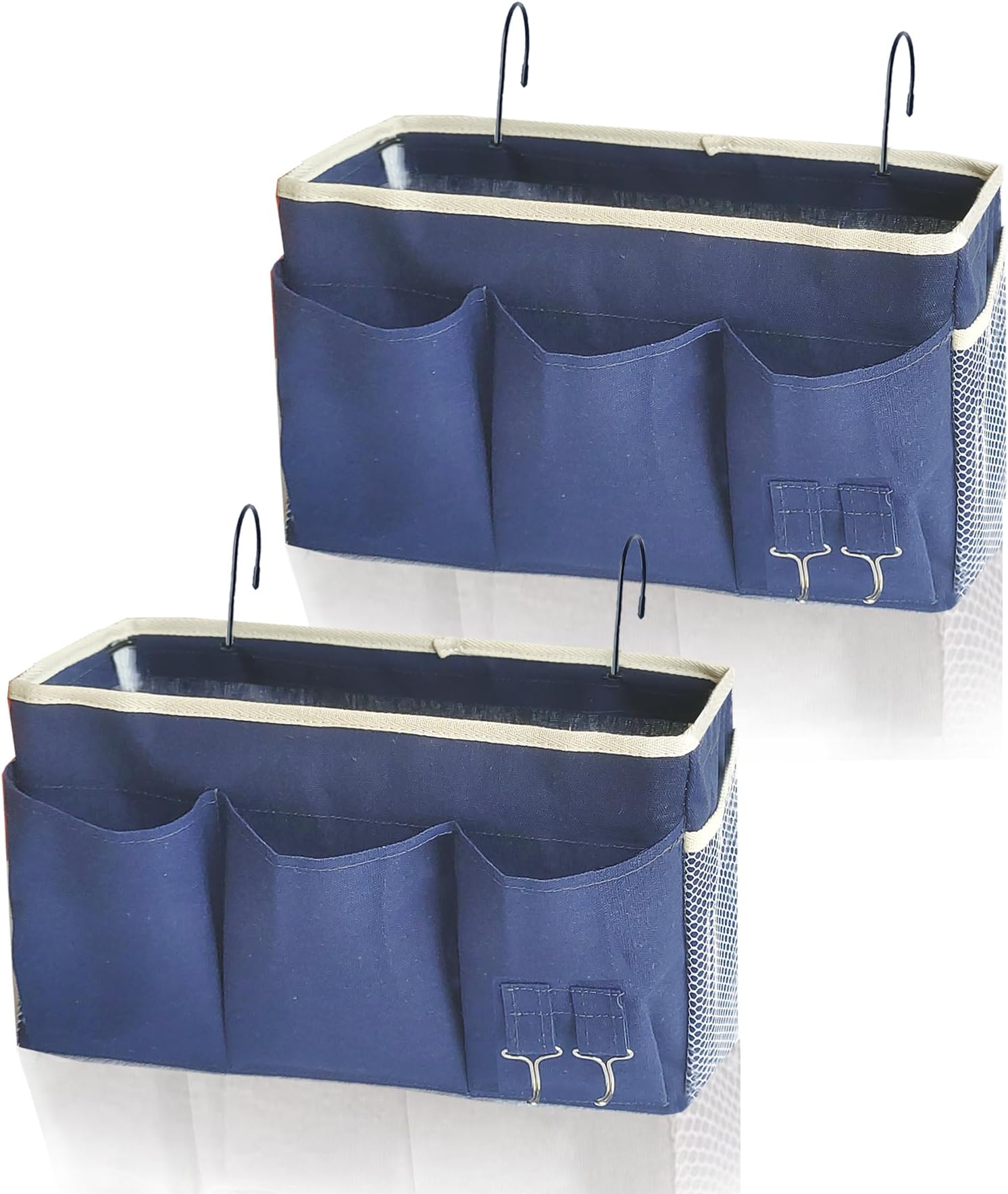 SMALIGOLA Bedside Caddy, Bedside Hanging Storage Organizer